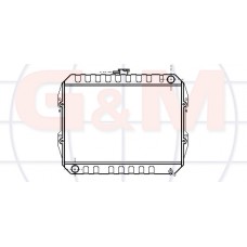 Ψυγείο Νερού TOYOTA HILUX 1989 - 1997 ( YN85-110 ) 098906300