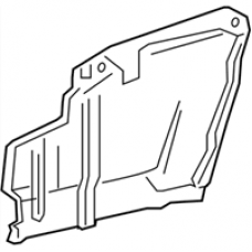 Ποδιά Μηχανής TOYOTA RAV-4 2016 - Αριστερά 832200842