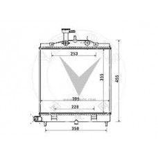Ψυγείο Νερού KIA PICANTO 2008 - 2011 ( BA ) 010106310