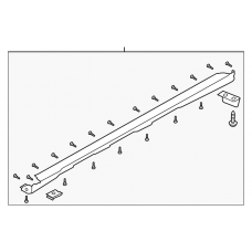 Σπόιλερ Πλαινά (Πλαστικά) HYUNDAI KONA 2017 - Αριστερά 376008222