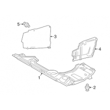 Ποδιά Μηχανής LEXUS NX 2017 - 488100840