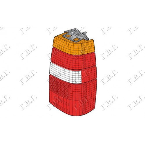 Φανάρι Πίσω FIAT FIORINO 1991 - 1993 ( 146 ) Δεξιά 036005811 Φανάρι Πίσω FIAT FIORINO 1991 - 1993 ( 146 ) Δεξιά 036005811