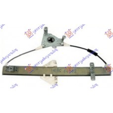 Γρύλος Παραθύρου Ηλεκτρικός Χωρίς Μοτέρ HYUNDAI LANTRA 1990 - 1992 ( J1 ) Πίσω Δεξιά 087807051