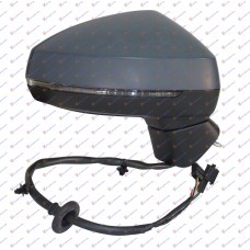 Καθρέπτης Ηλεκτρικός Θερμαινόμενος Ηλεκτρικά Ανακλινόμενος Βαφόμενος Με Φλας AUDI A3 2012 - 2016 ( 8V ) Δεξιά 132007581