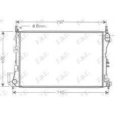 Ψυγείο Νερού FIAT CROMA 2005 - 2009 ( 194 ) 293106310