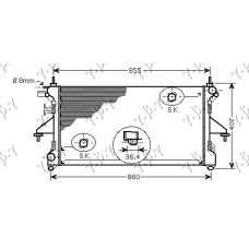 Ψυγείο Νερού FIAT DUCATO 2014 - 299006300