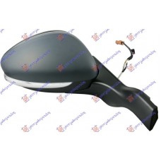 Καθρέπτης Ηλεκτρικός Θερμαινόμενος Ηλεκτρικά Ανακλινόμενος Βαφόμενος Φως Ασφαλείας PEUGEOT 2008 2016 - Δεξιά 633107503