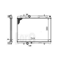ΨΥΓΕΙΟ ΝΕΡΟΥ 1.6-2.0 HDI ΠΕΤΡΕΛΑΙΟ +/-A/C ΜΗΧΑΝΙΚΟ (380x549) CITROEN C5 2008 - 2012 085706360