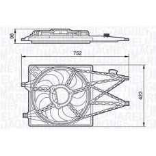 Βεντιλατέρ Νερού ALFA ROMEO GIULIETTA 2010 - ( 940 ) 100006440