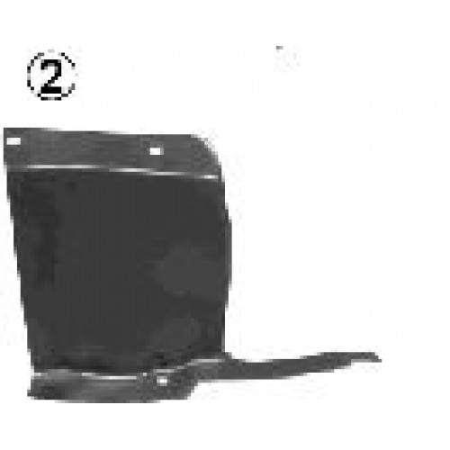 Ποδιά Μηχανής CITROEN BERLINGO 2002 - 2008 ( I )( MF ) Αριστερά 050900832