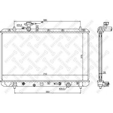 ΨΥΓΕΙΟ ΝΕΡΟΥ 2.0 BENZINH ΜΗΧΑΝΙΚΟ-ΑΥΤΟΜΑΤΟ (375x710x26) SUZUKI SX4 2007 - 2011 ( RW ) 083706340