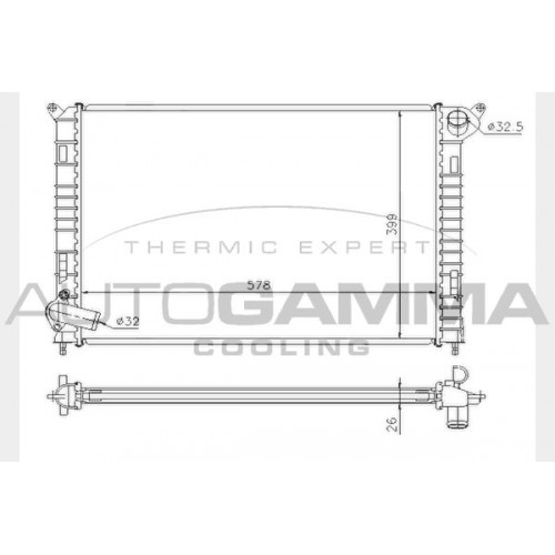 ΨΥΓΕΙΟ 1.6cc 16V +A/C (ONE) MINI COOPER 2004 - 2006 698006320