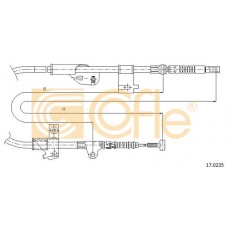 Ντίζες Χειροφρένου NISSAN PRIMERA 1996 - 1999 ( P11 ) COFLE 17.0235