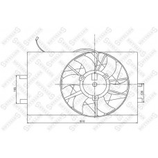 Βεντιλατέρ Νερού MERCEDES CLK 2002 - 2005 ( C209 ) 020506455