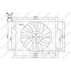 Βεντιλατέρ Νερού MERCEDES CLS 2008 - 2010 ( F/L )( C219 ) 532006460