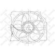 Βεντιλατέρ Νερού BMW X3 2007 - 2011 ( Ε83 F/L ) 059406450