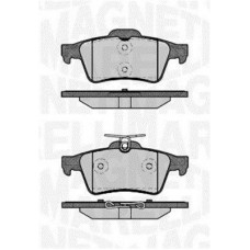 Τακάκια Σετ MAZDA 3 2004 - 2006 ( BK ) MAGNETI MARELLI 363916060243