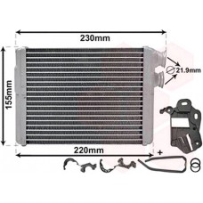 ΨΥΓΕΙΟ ΚΑΛΟΡΙΦΕΡ (180x148x32) PEUGEOT 308 2017 - 636106500