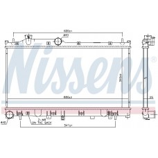 ΨΥΓΕΙΟ ΝΕΡΟΥ 2.0 TURBO ΒΕΝΖΙΝΗ (340x690x26) SUBARU FORESTER 2013 - 2015 770106300