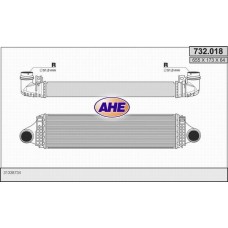 ΨΥΓΕΙΟ INTERCOOLER 2.0 T2/T3/T4/T5 PETROL - 2.0 D4 ΠΕΤΡΕΛΑΙΟ (665x173x64) VOLVO V40 2013 - 858006210