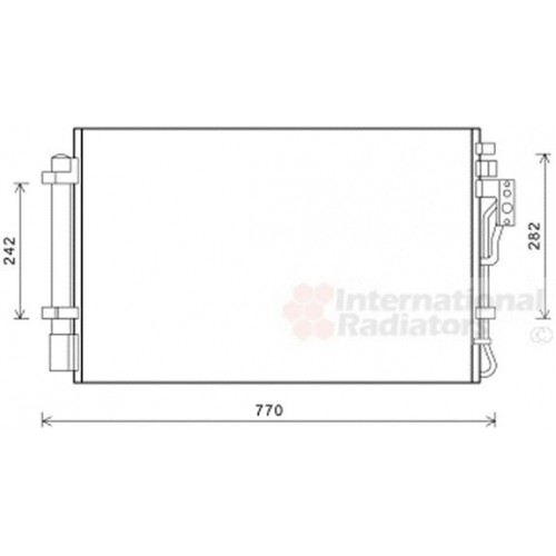 ΨΥΓΕΙΟ A/C 2.4 BENZINH (66.5x42.5) KIA SORENTO 2012 - 2014 ( XM ) 426206400