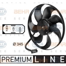 Βεντιλατέρ VW NEW BEETLE 2005 - 2011 ( 9C1 ) VIKA 8EW 009 144-531