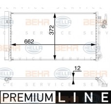ΨΥΓΕΙΟ A/C 2.0T-L4 ΒΕΝΖΙΝΗ (698x372x12) LANDROVER RANGE ROVER EVOQUE 2012 - 2015 690406420