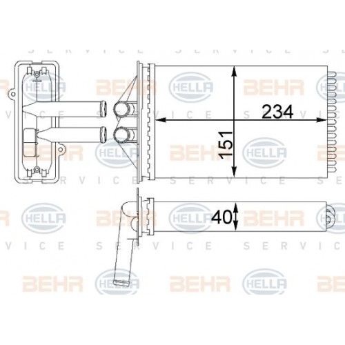 ΨΥΓΕΙΟ ΚΑΛΟΡΙΦΕΡ (234x152) PORSCHE BOXSTER 2005 - 2009 ( 987 ) 653006500 ΨΥΓΕΙΟ ΚΑΛΟΡΙΦΕΡ (234x152) PORSCHE BOXSTER 2005 - 2009 ( 987 ) 653006500