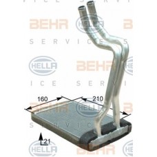 ΨΥΓΕΙΟ ΚΑΛΟΡΙΦΕΡ (BR) (213x150x22) HYUNDAI MATRIX 2001 - 2006 ( FC ) 057206500