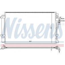 ΨΥΓΕΙΟ A/C 2.4 BENZINH (695x420x12) KIA SORENTO 2009 - 2012 426006420