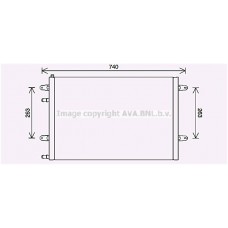 ΨΥΓΕΙΟ ΒΟΗΘΗΤΙΚΟ 3.0 TFSi PETROL (615x430x16) AUDI A6 2008 - 2010 ( 4F ) 084706365