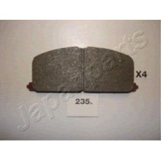 Τακάκια Σετ TOYOTA STARLET 1990 - 1995 ( EP80/2 ) JAPANPARTS PA-235AF