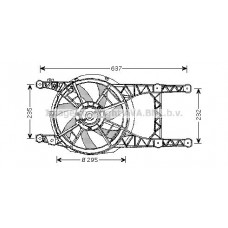 ΒΕΝΤΙΛ.ΨΥΓ.ΚΟΜΠΛΕ (-A/C) 1.8-2.0 BENZINH RENAULT LAGUNA 1994 - 1998 ( B56 ) 075506450
