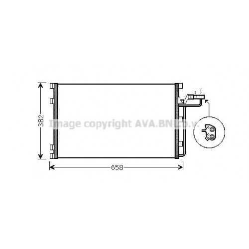 ΨΥΓΕΙΟ A/C 2.4i 20V-2.5T ΒΕΝΖΙΝΗ - 2.0-2.4 ΠΕΤΡΕΛΑΙΟ (658x375) VOLVO S40 2007 - 2012 ( MS ) 852006430