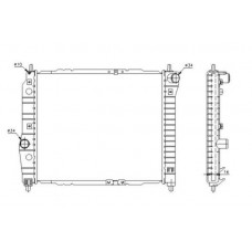 ΨΥΓΕΙΟ 1.2 8v- 1.4 16v- 1.5 ΒΕΝΖΙΝΗ ΜΗΧΑΝΙΚΟ (480x410) (KOYO) CHEVROLET-DAEWOO AVEO 2005 - 2008 ( T200 ) KOYO 026606305