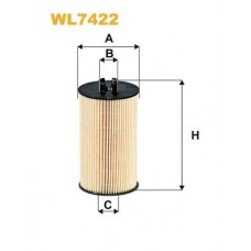 Φίλτρο λαδιού WIX FILTERS WL7422