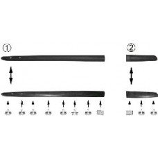 Διακοσμητικό Πόρτας RENAULT CLIO 1998 - 2001 Εμπρός Αριστερά 010906562