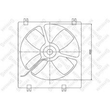 Βεντιλατέρ Νερού MITSUBISHI LANCER 1997 - 2004 ( CK ) 011606440