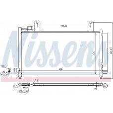 Ψυγείο A/C (Εξωτερικό) FIAT SEDICI 2007 - 2010 014106410
