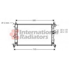 Ψυγείο Νερού OPEL VECTRA 1999 - 2002 ( B ) VALEO 015106315