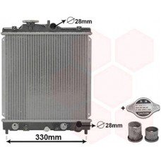 Ψυγείο Νερού HONDA CIVIC 1999 - 2001 ( EJ / K / M ) ( MB / C ) 016306330