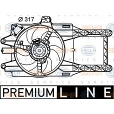 Βεντιλατέρ Νερού LANCIA Y 2001 - 2003 ( 840A ) 016606490