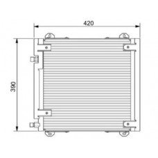 Ψυγείο A/C (Εξωτερικό) RENAULT TWINGO 2000 - 2007 ( C06 ) 017006400