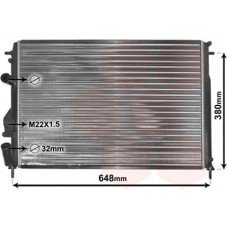 Ψυγείο Νερού RENAULT MEGANE 1999 - 2002 017306300