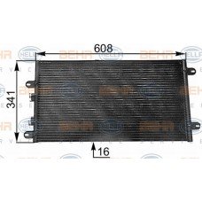 Ψυγείο A/C (Εξωτερικό) ALFA ROMEO 147 2000 - 2004 ( 937 ) 019406400