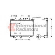 Ψυγείο Νερού CITROEN C5 2001 - 2004 ( DC ) BEHR 019606305