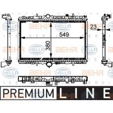 Ψυγείο Νερού CITROEN C5 2001 - 2004 ( DC ) 019606310