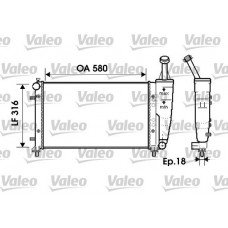 Ψυγείο Νερού LANCIA YPSILON 2006 - 2012 ( 843 ) BEHR 019706305