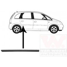 Φάσα Πόρτας OPEL MERIVA 2003 - 2006 Πίσω Δεξιά 023706551