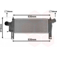 Ψυγείο Intercooler NISSAN D40 NAVARA 2005 - 2010 024906200